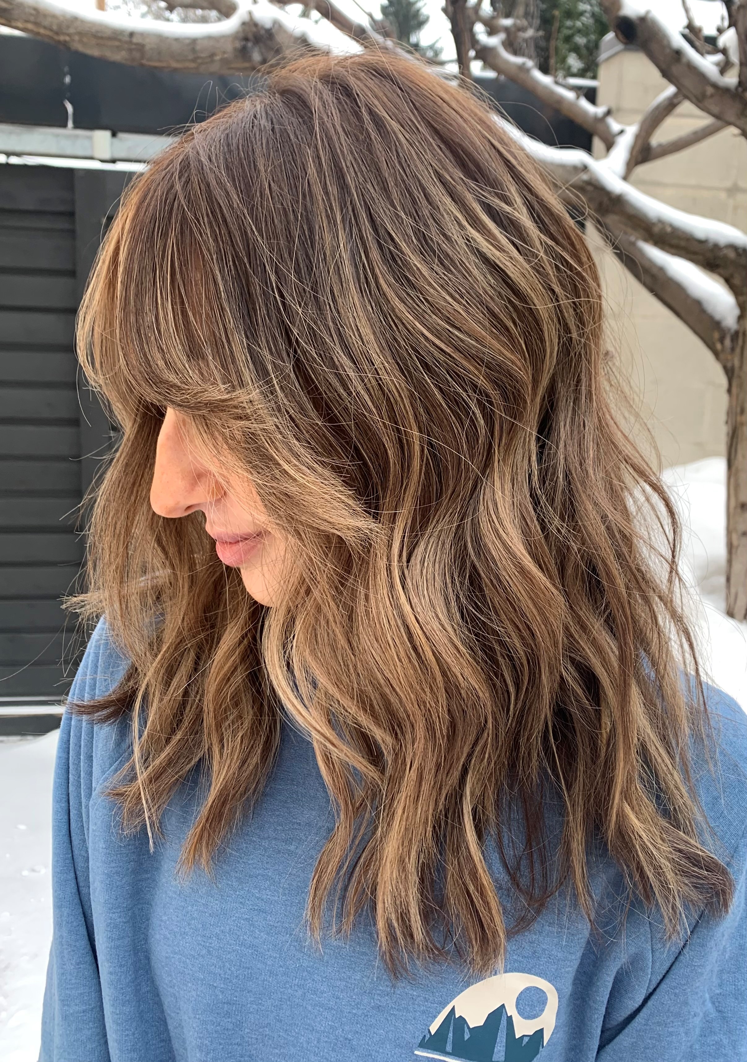 An example of balayage